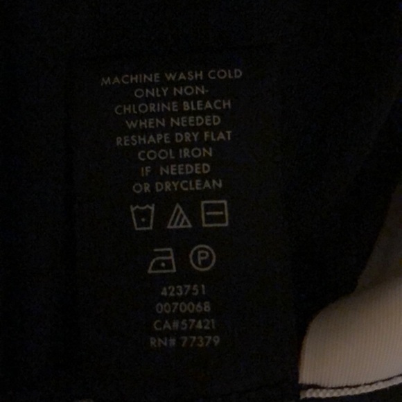 Classy Navy Blue Wrap Dress - Picture 4 of 5